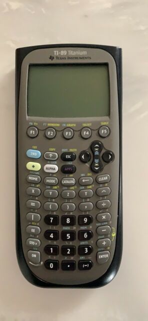 Ti 89 calculator online mac